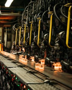 Glasherstellung Maschine Heinz-Glas